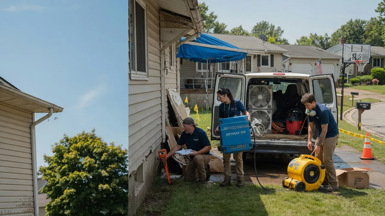 Ceiling Leak Cleanup in Mount Union, PA near me